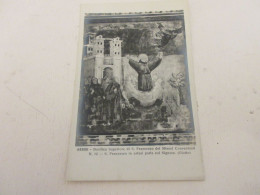 CP CARTE POSTALE ITALIE OMBRIE ASSISE 12 GIOTTO SAINT FRANCOIS EN EXTASE         - Autres & Non Classés