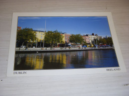 CP CARTE POSTALE IRLANDE DUBLIN VUE Des QUAIS - ECRITE - Dublin