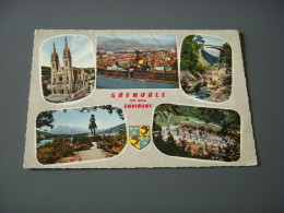 CP CARTE POSTALE ISERE GRENOBLE Et ENVIRONS VUES GENERALES - Ecrite En 1966 - Grenoble