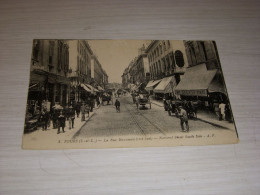 CP CARTE POSTALE INDRE Et LOIRE TOURS Rue NATIONALE - ECRITE En 1932 - Tours