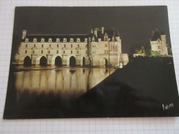 CP CARTE POSTALE INDRE Et LOIRE CHATEAUX De La LOIRE CHENONCEAUX VUE GENERALE    - Chenonceaux