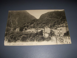 CP CARTE POSTALE HAUTES PYRENEES SAINT SAUVEUR VUE GENERALE - Vierge             - Luz Saint Sauveur