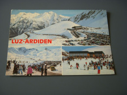 CP CARTE POSTALE HAUTES PYRENEES STATION De LUZ ARDIDEN - Ecrite En 1985 - Other & Unclassified