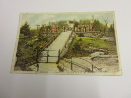 CP CARTE POSTALE HAUTES PYRENEES LOURDES 1ere STATION Du CALVAIRE - Ecrite - Lourdes