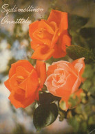 FLORES Vintage Tarjeta Postal CPSM #PAR978.ES - Blumen