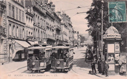 Rouen - Rue Jeanne D'Arc  -Tramway -  CPA °J - Rouen