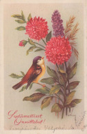 FLOWERS Vintage Ansichtskarte Postkarte CPSMPF #PKG106.DE - Blumen