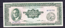 BANKNOTES-1949-PHILIPPINES-200-UNC-SEE-SCAN - Filippijnen