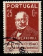 PORTUGAL   -   1940.   Y&T N° 601 Oblitéré .  Sir Rowland Hill - Ongebruikt