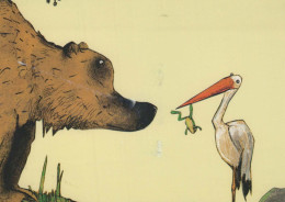 GEBÄREN Tier Vintage Ansichtskarte Postkarte CPSM #PBS102.DE - Ours