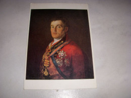 CP CARTE POSTALE TABLEAU Francisco De GOYA Le DUC De WELLINGTON - Vierge - Pittura & Quadri