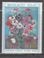 Monaco 1968 - Flower Show, Monte Carlo: Painting Of Raoul Dufy, Mi-Nr. 890, MNH** - Ongebruikt