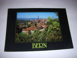 CP CARTE POSTALE SUISSE BERN VIEILLE VILLE CATHEDRALE - ECRITE En 1994 - Other & Unclassified