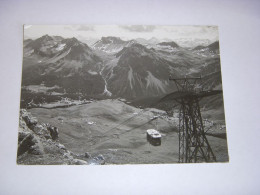 CP CARTE POSTALE SUISSE AROSA TELEPHERIQUE AROSA WEISSHORN - Ecrite - Other & Unclassified