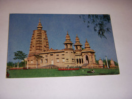 CP CARTE POSTALE SRI LANKA TEMPLE MULGANDH KUTI SARNATH - Vierge - Sri Lanka (Ceilán)