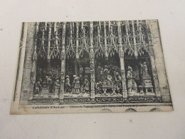 CP CARTE POSTALE SOMME CATHEDRALE AMIENS CLOTURE Du TRANSEPT NORD - Vierge - Amiens