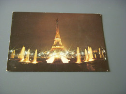 CP CARTE POSTALE SEINE PARIS La TOUR EIFFEL Et Le TROCADERO - Vierge - Tour Eiffel