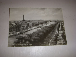 CP CARTE POSTALE SEINE PARIS PANORAMA De La SEINE - Ecrite - Andere & Zonder Classificatie