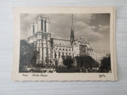 CP CARTE POSTALE SEINE PARIS NOTRE DAME - Ecrite En 1950                         - Notre Dame Von Paris