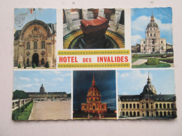 CP CARTE POSTALE SEINE PARIS HOTEL Des INVALIDES VUES DIVERSES                   - Autres Monuments, édifices