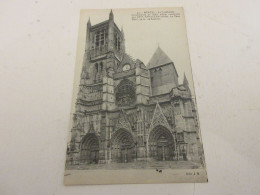 CP CARTE POSTALE SEINE Et MARNE MEAUX La CATHEDRALE La TOUR NORD - Vierge - Meaux