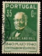 PORTUGAL   -   1940.   Y&T N° 602 Oblitéré .  Sir Rowland Hill - Unused Stamps