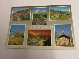 CP CARTE POSTALE SAVOIE VALLEE De MERIBEL Les 3 VALLEES - Vierge - Other & Unclassified