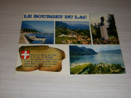 CP CARTE POSTALE SAVOIE Le BOURGET Du LAC VUES GENERALES - ECRITE En 1983 - Le Bourget Du Lac