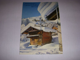 CP CARTE POSTALE RELIGIEUSE CHRIST En VOUS Le MAZOT Des NEIGES (Col) - ECRITE - Sonstige & Ohne Zuordnung