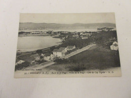 CP CARTE POSTALE PYRENEES ATLANTIQUES HENDAYE ROUTE Et VILLAS De La PLAGE - Hendaye