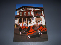 CP CARTE POSTALE PYRENEES ATLANTIQUES BIDART GROUPE FOLKLORIQUE XINKAKO - Vierge - Bidart