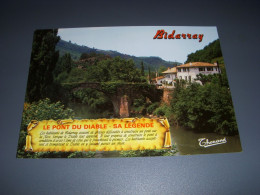 CP CARTE POSTALE PYRENEES ATLANTIQUES BIDARRAY LEGENDE Du PONT Du DIABLE Vierge - Bidarray