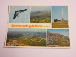 CP CARTE POSTALE PUY De DOME SOMMET Du PUY De DOME VUES DIVERSES - Autres & Non Classés