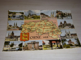 CP CARTE POSTALE ORNE Les VILLES Du DEPARTEMENT ALENCON PUTANGES SEES - ECRITE - Alencon