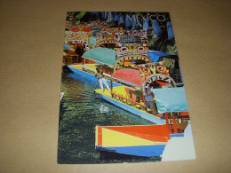 CP CARTE POSTALE MEXIQUE MEXICO XOCHIMILCO JARDIN FLOTTANT - ECRITE - México