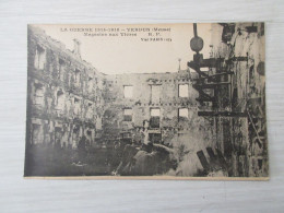 CP CARTE POSTALE MEUSE VERDUN 14-18 MAGASINS Aux VIVRES - Vierge                 - Verdun