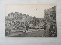 CP CARTE POSTALE MEUSE VERDUN 14-18 Les RUINES RUE NEUVE QUAI De La REPUBLIQUE   - Verdun