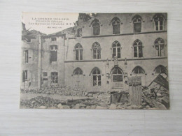 CP CARTE POSTALE MEUSE VERDUN 14-18 Les RUINES De L'EVECHE - Vierge              - Verdun