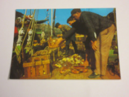 CP CARTE POSTALE METIERS RETOUR De PECHE Sur Le BATEAU - Vierge - Fishing