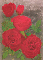 FLEURS Vintage Carte Postale CPSM #PAR739.FR - Flowers