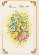 FLEURS Vintage Carte Postale CPSM #PAR017.FR - Flowers