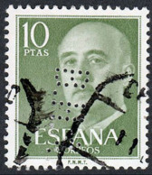 Madrid - Perforado - Edi O 1163 - "B.H.A." (Banco) - Usados