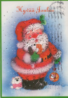 PÈRE NOËL NOËL Fêtes Voeux Vintage Carte Postale CPSM #PAK579.FR - Santa Claus