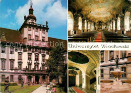 72719250 Wroclaw Uniwersytet Im. Boleslawa Bieruta Universitaet Aula Brunnen  - Polonia