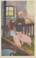 NIÑOS NIÑOS Escena S Paisajes Vintage Tarjeta Postal CPSMPF #PKG669.ES - Szenen & Landschaften