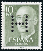 Madrid - Perforado - Edi O 1163 - "H" (Editorial) - Usados