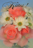 FLORES Vintage Tarjeta Postal CPSM #PBZ386.ES - Fleurs