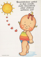 NIÑOS HUMOR Vintage Tarjeta Postal CPSM #PBV345.ES - Humorous Cards