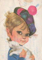 NIÑOS Retrato Vintage Tarjeta Postal CPSM #PBV097.ES - Abbildungen