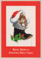 GATO GATITO Animales Vintage Tarjeta Postal CPSM #PBQ782.ES - Katzen